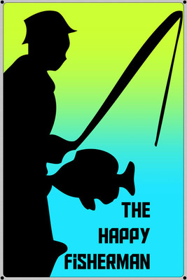 8% OFF on Happy Fisherman Paper Print 8% OFF on Happy Fisherman Paper Print