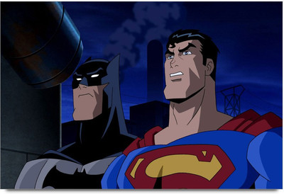 34% OFF on Amy Batman and Super Man Animated Look 3D Poster 34% OFF on Amy Batman and Super Man Animated Look 3D Poster