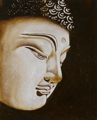 44% OFF on Handmade Oil Painting On Canvas - Budha Canvas Art 44% OFF on Handmade Oil Painting On Canvas - Budha Canvas Art