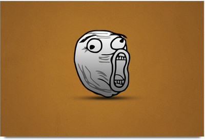 77% OFF on Shoprock Open Mouthed Art Work Photographic Paper