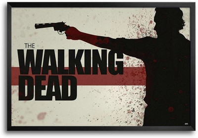 74% OFF on Walking Dead Fp00003520 Framed Photographic Paper