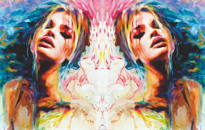 91% OFF on Colormart Wall beautiful Girl Canvas Art