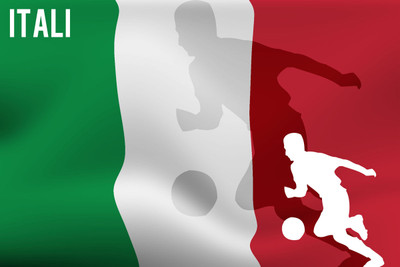 8% OFF on Italy Football Flag Photographic Paper