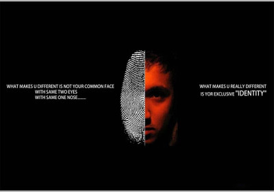 37% OFF on Difference Is Of Identity Not Face Poster (18 x 12 Inches) by Shopkeeda Paper Print