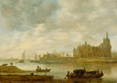 12% OFF on View Of Duurstede Castle At Wijk Bij Duurstede By Jan Van Goyen Dutch Fine Art Print