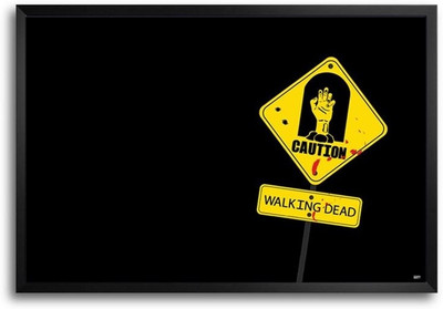 74% OFF on Walking Dead Fp00004377 Framed Photographic Paper