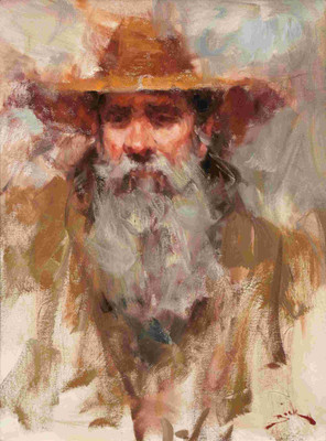 52% OFF on Elite Collection Frameless Painting Western-0119 Canvas Art