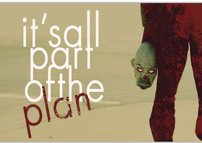 37% OFF on Joker's Plan Poster (18 x 12 Inches) by Shopkeeda Paper Print