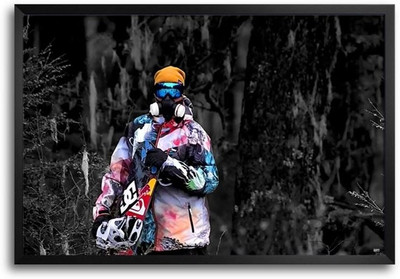 74% OFF on Snowboarding Fp00004144 Framed Photographic Paper 74% OFF on Snowboarding Fp00004144 Framed Photographic Paper