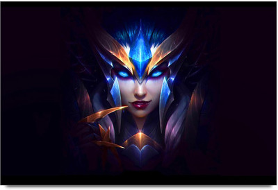 34% OFF on Amy Fantacy Beautful Blue Eye Girl Paper Print 34% OFF on Amy Fantacy Beautful Blue Eye Girl Paper Print