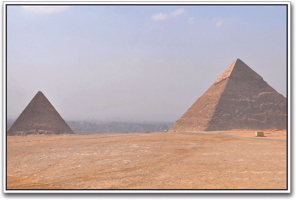 64% OFF on Giza Pyramid Paper Print