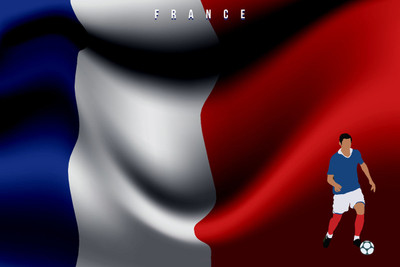 6% OFF on France Football Flag Photographic Paper 6% OFF on France Football Flag Photographic Paper