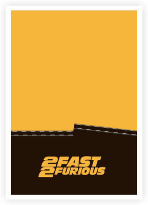 33% OFF on Lab No. 4 The Fast and the Furious Hollywood Movies Minimalist Poster Paper Print 33% OFF on Lab No. 4 The Fast and the Furious Hollywood Movies Minimalist Poster Paper Print