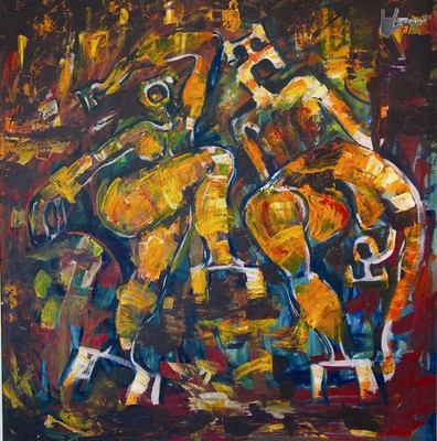 70% OFF on Lycans Home Décor Abstract Painting on Premium LYSCAN00235 Canvas Art 70% OFF on Lycans Home Décor Abstract Painting on Premium LYSCAN00235 Canvas Art