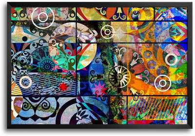 46% OFF on Urban Abstract Paint Laminated Framed Paper Print 46% OFF on Urban Abstract Paint Laminated Framed Paper Print