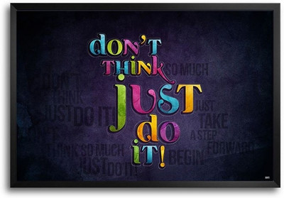 74% OFF on Just Do It Fp00004618 Framed Photographic Paper