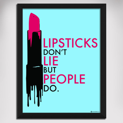 Lipsticks don't lie Canvas Art Lipsticks don't lie Canvas Art