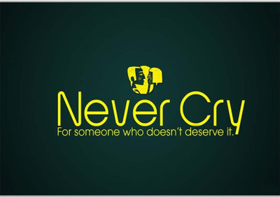 37% OFF on Never CryPoster (18 x 12 Inches) by Shopkeeda Paper Print