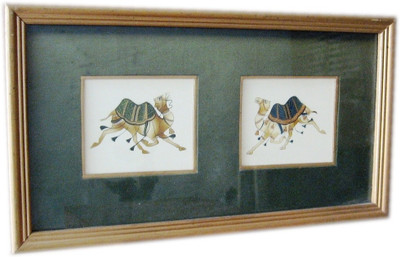 30% OFF on ICB camel painting Paper Print