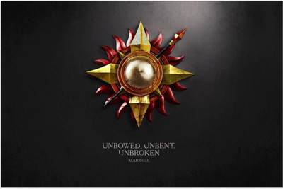 37% OFF on Game Of Thrones Unbowed, Unbent, Unbroken_poster By Spoilt Paper Print 37% OFF on Game Of Thrones Unbowed, Unbent, Unbroken_poster By Spoilt Paper Print