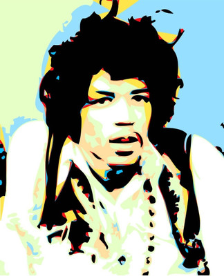 8% OFF on Jimmy Hendrix Photographic Paper