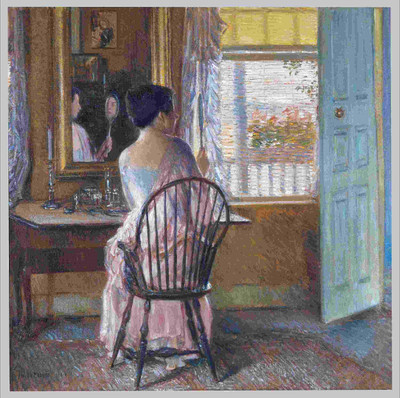 52% OFF on Elite Collection Frameless Painting Western-0203 Canvas Art