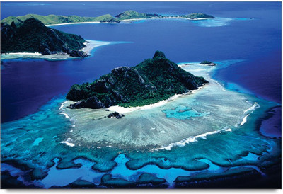 34% OFF on Amy Beautiful Island Scenery Paper Print 34% OFF on Amy Beautiful Island Scenery Paper Print