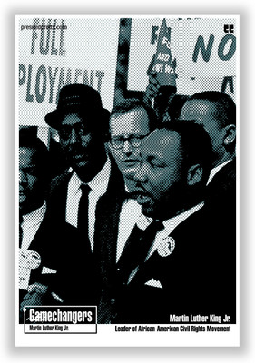 50% OFF on PosterGuy Preseed Print The Gamechangers, Martin Luther King Jr Poster Paper Print