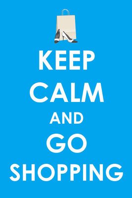 6% OFF on Keep Calm and Go Shopping Paper Print 6% OFF on Keep Calm and Go Shopping Paper Print