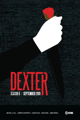 34% OFF on Dexter Knife & Rose Paper Print