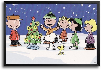 53% OFF on Charlie Brown Christmas Fp00004586 Framed Photographic Paper
