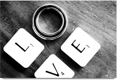 34% OFF on Love For Words Paper Print