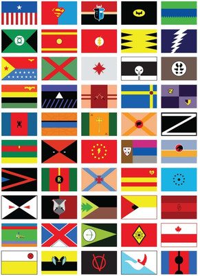 37% OFF on Super Hero Flags Chart Photographic Paper 37% OFF on Super Hero Flags Chart Photographic Paper