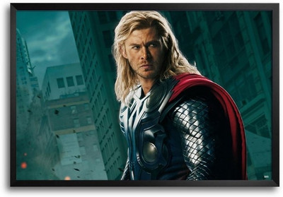 53% OFF on Thor Avengers Fp00004294 Framed Photographic Paper 53% OFF on Thor Avengers Fp00004294 Framed Photographic Paper