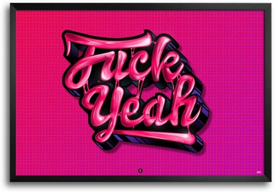 74% OFF on Coolest Quote Fp00004623 Framed Photographic Paper