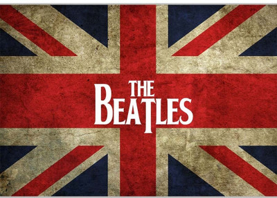 75% OFF on The Beatles Poster (18 x 12 Inches) by Shopkeeda Paper Print