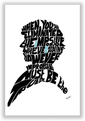 50% OFF on Sherlock Holmes Benedict Cumberbatch Typography Illustration with Motivational Quote TV Series Inspired Paper Print 50% OFF on Sherlock Holmes Benedict Cumberbatch Typography Illustration with Motivational Quote TV Series Inspired Paper Print