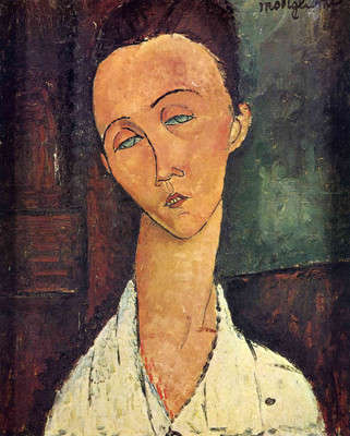 10% OFF on Portrait of Lunia Czechowska by Amedeo Modigliani Fine Art Print