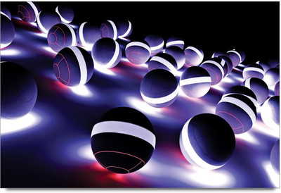 34% OFF on Amy Balls Light 3D Poster