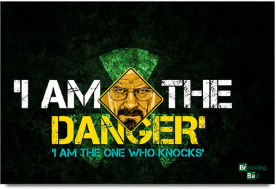 53% OFF on Breaking Bad One Wh Knocks Poster Paper Print