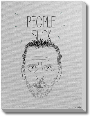 Dr. House Canvas Art