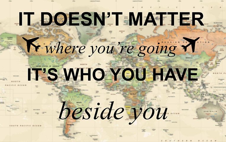 34% OFF on Quotes on World Map Fine Art Print