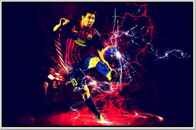 62% OFF on Lionel Messi Poster Paper Print