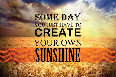 62% OFF on StyBuzz someday create sunshine poster Photographic Paper