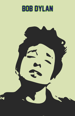 6% OFF on Bob Dylan Paper Print