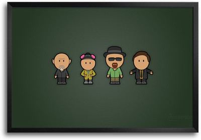 46% OFF on Breaking Bad Minimal Charcters Laminated Framed Paper Print 46% OFF on Breaking Bad Minimal Charcters Laminated Framed Paper Print