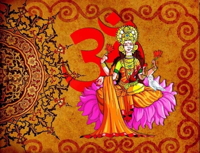 79% OFF on Painting Without Frame - Lotus Lady Canvas Art