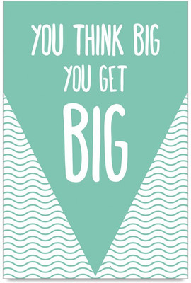 77% OFF on Shoprock Think Big Get Big Quote Photographic Paper 77% OFF on Shoprock Think Big Get Big Quote Photographic Paper