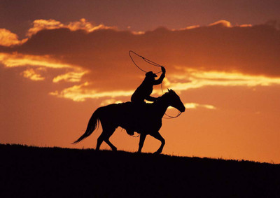 44% OFF on Cowboy Fine Art Print