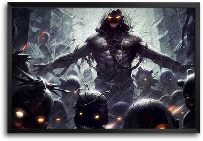 46% OFF on Devil Gaming Design Laminated Framed Paper Print 46% OFF on Devil Gaming Design Laminated Framed Paper Print